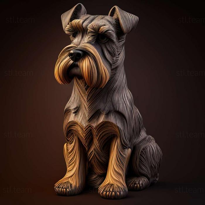 Animals Zwergschnauzer dog